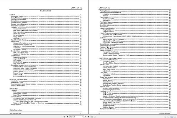 Challenger EU FDH DynaFlex Draper Header Operators Manual700735834A 2