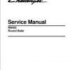 Challenger EU RB452 Round Baler Service Manual79033773A 1