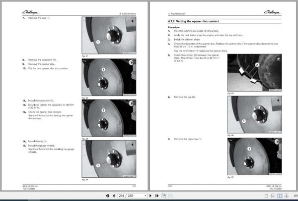 Challenger EU Seeding 9816 VE 9824 VE Planter Operator Manual700745956B 386cxe