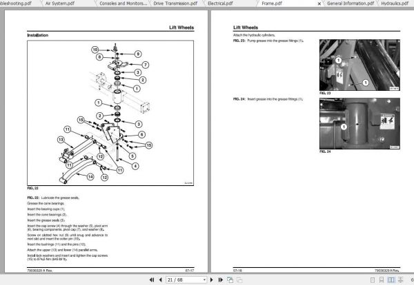 Challenger EU Seeding 9831 Planter Service Manual79036329A 3