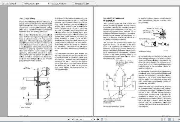 Challenger EU Tillage 4610 4630 Disc Ripper Operator ManualENESFRRU 4