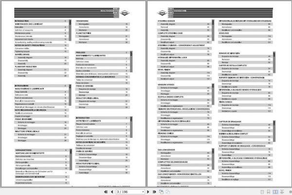 Challenger EU Tractor DANA 770 618 MT645C MT665D Maintenance Repair Manual 2 1
