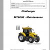 Challenger EU Tractor MT515E MT525E MT535E MT545E AutoPower IV VI Maintenance Manual 1