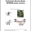 Challenger EU Tractor MT525B MT595B Tier3 Technician Service Book4346427M1 1