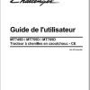 Challenger EU Tractor MT745D MT755D MT765D CE Rubber Track Operator ManualFR 1