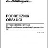 Challenger EU Tractor MT745D MT755D MT765D CE Rubber Track Operator ManualPL 1 1
