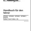 Challenger EU Tractor MT835C MT875C CE Rubber Track Operator ManualDE 1