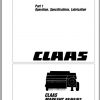 Claas Baler Markant 65 55 52 Operators Manual 1