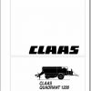 Claas Baler Quadrant 1200 Operators Manual PL 1