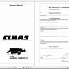 Claas Baler Quadrant 1200 Roto Cut Operators Manual 1
