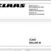Claas Baler Rollant 46 Operators Manual FR DE EN RU