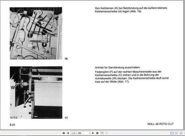 Claas Baler Rollant 46 Roto Cut Operators Manual FR DE EN RU 3