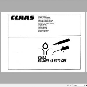 Claas Baler Rollant 46 Roto Cut Operators Manual PL