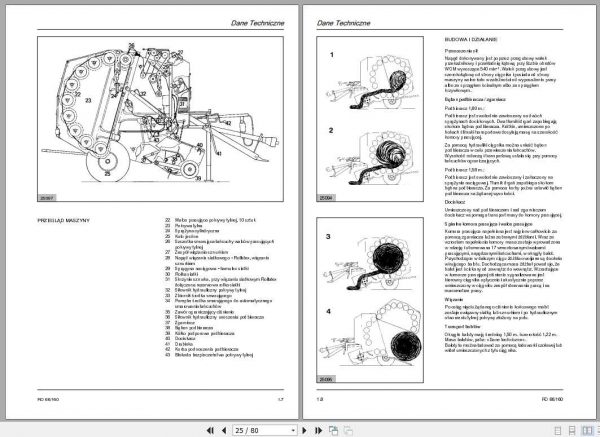 Claas Baler Rollant 66 Rollant 160 Operators Manual PL 2