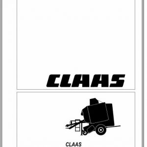 Claas Baler Variant 180 180 RC Operators Manual PL 1