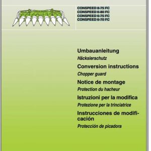 Claas Combines Conspeed 8 75 FC 6 80 FC 6 75 FC 6 70 FC Conversion 1