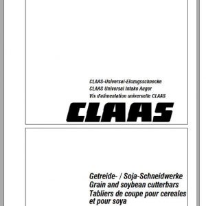Claas Combines Dominator Conversion Instructions FR DE EN RU 1
