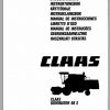 Claas Dominator 68 S Operators Manual 1