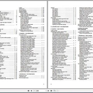 Claas Jaguar 880 820 Operators Manual 2