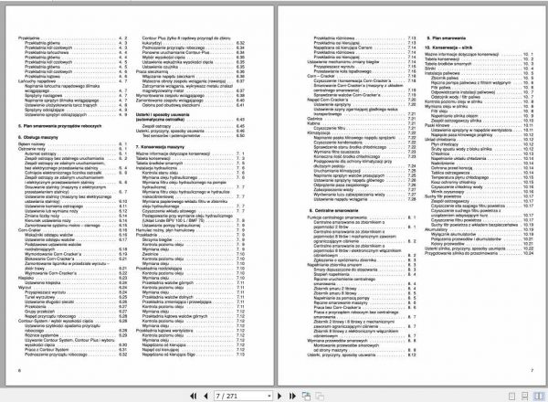 Claas Jaguar 880 820 Operators Manual PL 2