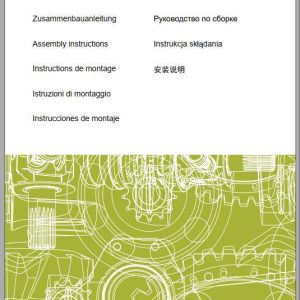 Claas Mowers Disco 3150 F Assembly Instruction FR DE EN RU 1