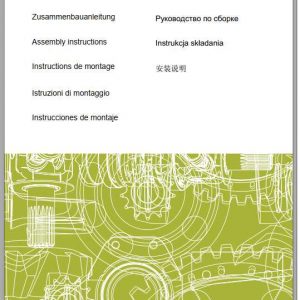 Claas Mowers Disco 3200F 3200FC 3200FRC Assembly Instruction FR DE EN RU 1