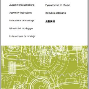 Claas Mowers Disco 4000 3600 3200 2800 CONTOUR Assembly Instruction FR DE EN RU 1