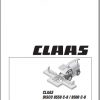 Claas Mowers Disco 8550 C 8 8500 C 8 Assembly Instruction FR DE EN RU 1