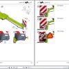 Claas Swathers Liner 1750 Assembly Instruction FR DE EN RU 2