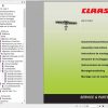 Claas Swathers Volto 1320 T Assembly Instruction FR DE EN RU 1