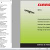 Claas Swathers Volto 77 Volto 58 Assembly Instruction FR DE EN RU 1