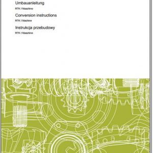 Claas Tractors RTK Machine Conversion Instructions FR DE EN RU