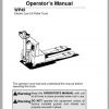 Clark Electric Pallet WP45 OM 698 Operators Manual 1
