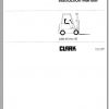 Clark Forklift C300 40 50 Operators Manual 1