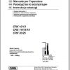 Clark Forklift CRX10 13 CRX14 15 18 CRX20 25 OM 934 Operators Manual 1