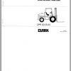 Clark Forklift DPR20 DPR25 DPR30 OI 533 Operators Manual2340751 1