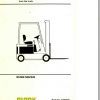 Clark Forklift EC500 S30 S35 OM 595 Operators Manual2795356 1