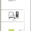 Clark Forklift ETR10 OM 557 Operators Manual2777832 1