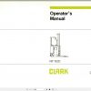 Clark Forklift NP15 NP20 OM 535 Operators Manual2392803 1