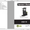Clark Order Picker Truck OSX15 Operators ManualENPOES 1