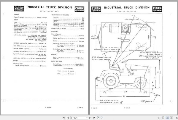 Clark Tractor CT 20B Operators ManualO 157 2