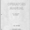 Clark Tractor CTA E 20 30 40 50 Operators ManualO 185 1