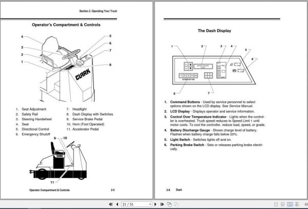 Clark Tractor CTT7 OM 659 Operators Manual5350306 3