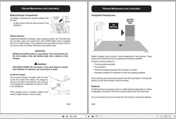 Clark Tractor GC2 TR246 GO240 OM 726 Operators Manual 3