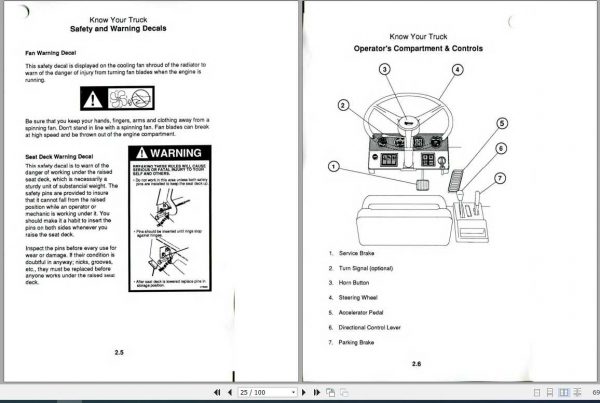 Clark Tractor GT DT 25 30 32 50 OM 553 Operators Manual2773106 3