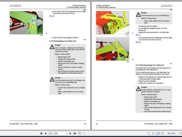 Class C1200 F1200 Operators Manual 2