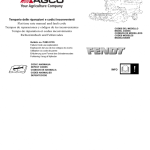 Fendt Eu Harvesting 5180 E 6335 C Breganze Combines Repair Time Schedule 2013 WW 1