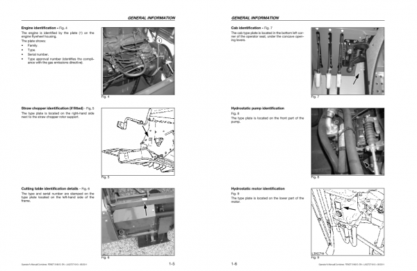 Fendt Eu Harvesting 5180 E Combines Operators Manual 2012 1857673G 3