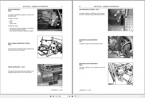 Fendt Eu Harvesting 5180 E Combines Wsm Appendix 1857671W Workshop Manual 3