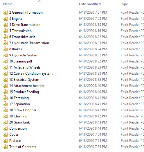 Fendt Eu Harvesting 5185E Combines Workshop Service Manual 2018 3275090F 1
